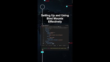 Setting Up and Using Bind Mounts Effectively #ai #artificialintelligence #machinelearning #aiagent