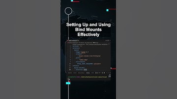 Setting Up and Using Bind Mounts Effectively #ai #artificialintelligence #machinelearning #aiagent