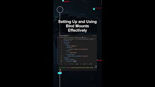 Setting Up and Using Bind Mounts Effectively #ai #artificialintelligence #machinelearning #aiagent