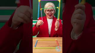 Create Amazing 2D & 3D Shapes with STRAWS! Geometry Fun for Everyone! 🎉📏