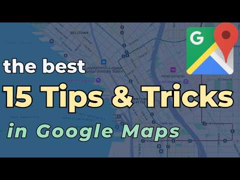 Google Maps - The best Tips and Tricks for Beginners - YouTube