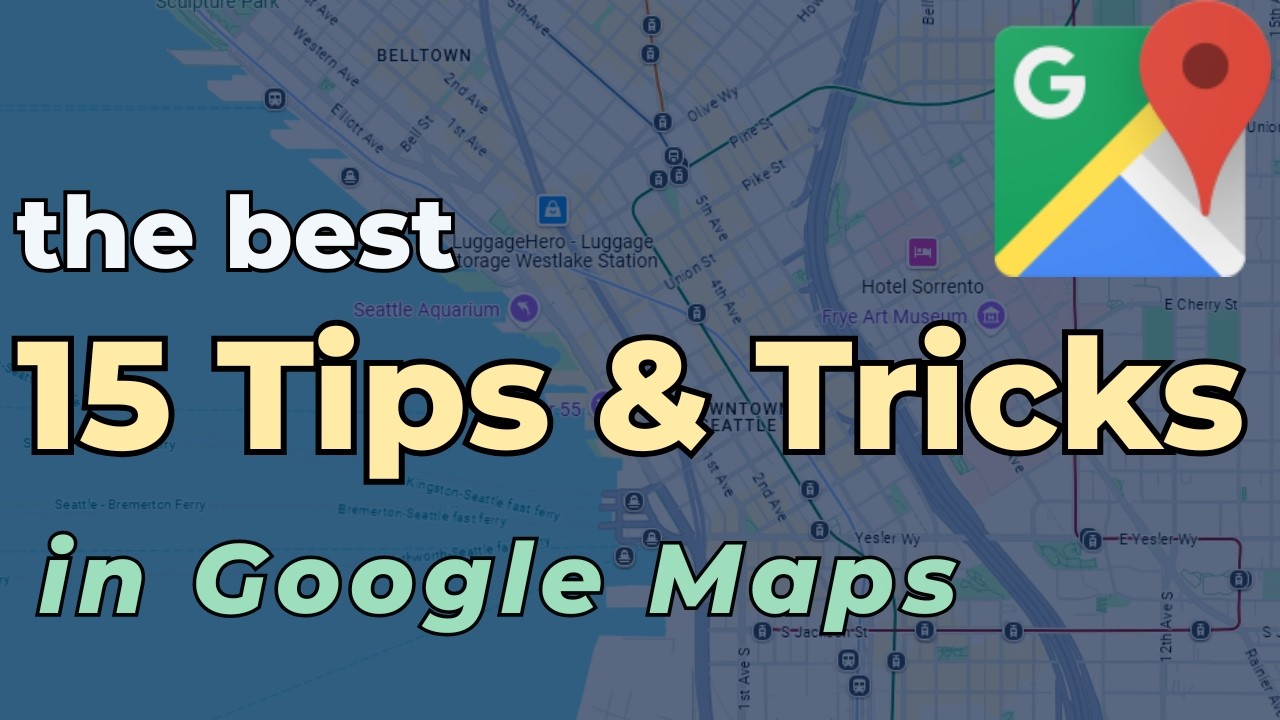 Google Maps - The best Tips and Tricks for Beginners - YouTube