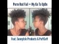 Perm Rod Fail = Successful Updo Feat. SunnyIsle &amp; PuffCuff