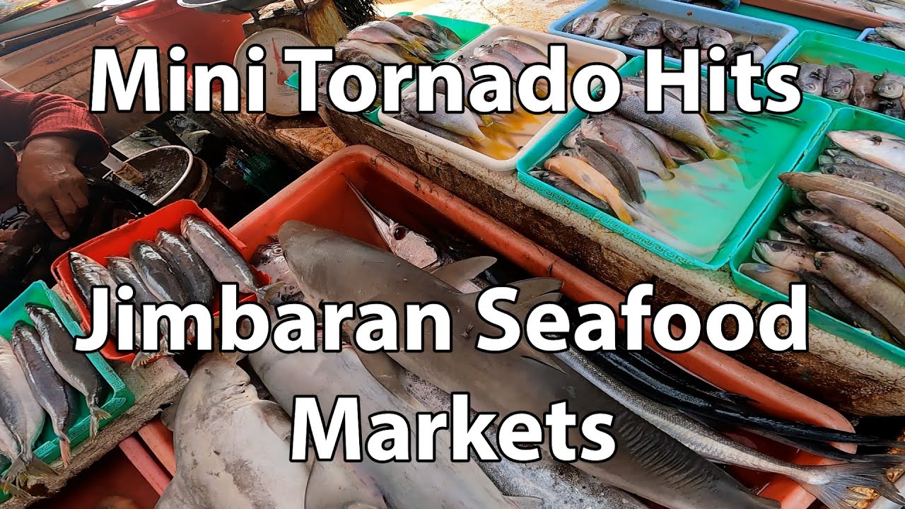 Wild Weather hits Bali Jimbaran Seafood YouTube