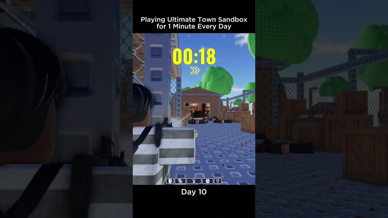 1 Minute Ultimate Town Sandbox Part 10 Shorts Roblox Robloxdev Maxres2 
