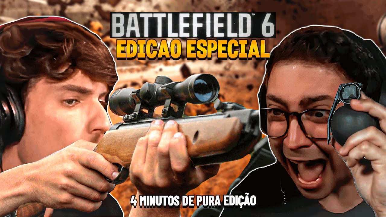 BATTLEFIELD 6: Os MELHORES MOMENTOS - Jogadas ÉPICAS e MOMENTOS ENGRAÇADOS (Multiplayer)