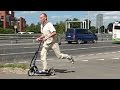 Scooters Y-SCOO 230 vs Y-SCOO 205 or test scooters for adults with the air and hard wheels