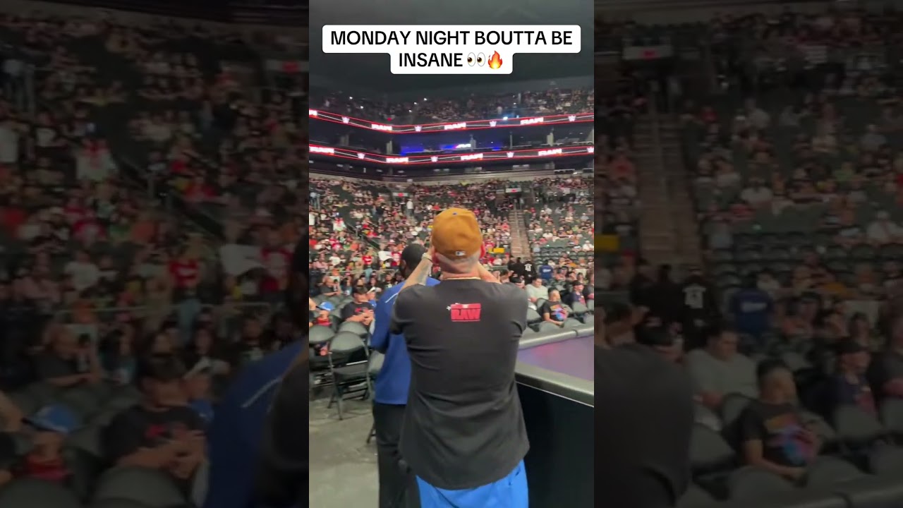 FLOOR SEATS FOR MONDAY NIGHT RAW! 