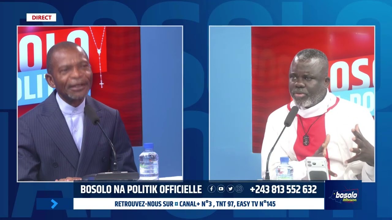BOSOLO NA POLITIK OFFICIELLE | 23 FEVRIER | AVEC ARCHEVÊQUE PRÉSIDENT DE L'ERC EJIBA YAMAPIA