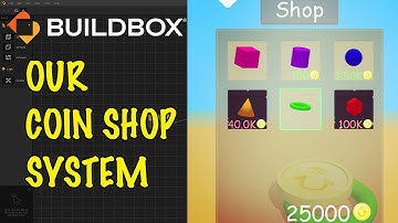 Our Coin Shop System for Buildbox 3 Free/Pro - NoCode Character Shop and More