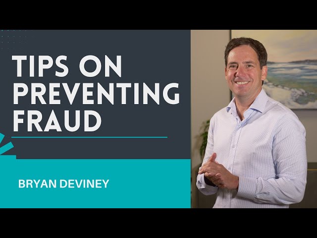 Tips on Preventing Fraud