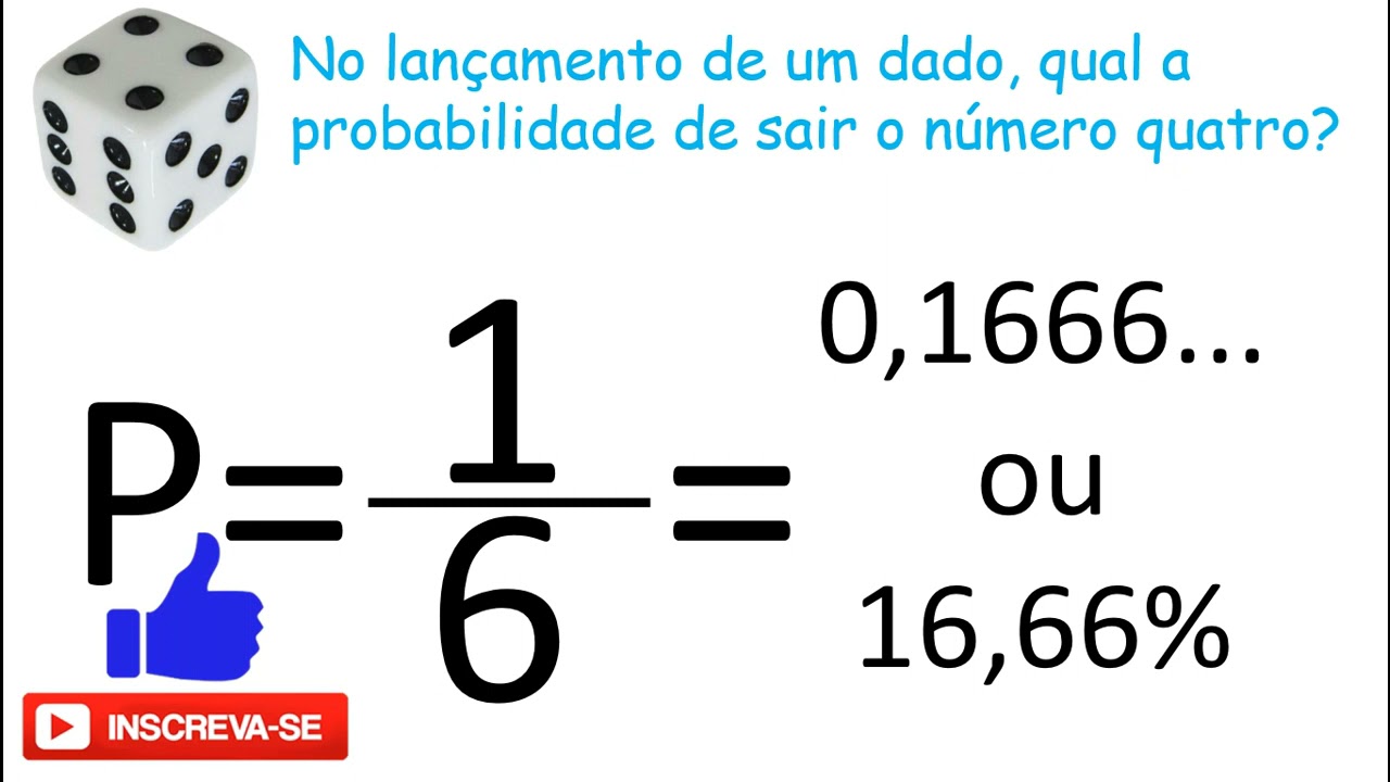 Calcular a probabilidade de um evento aleatório YouTube