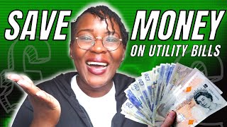 HOW TO SAVE MONEY ON UTILITY BILLS & Become More Energy Efficient [Water Gas And Electricity UK]