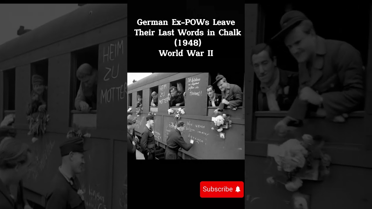 Colorized History World War II Photo. He Returned Home to Nothing – Frankfurt, March 1946