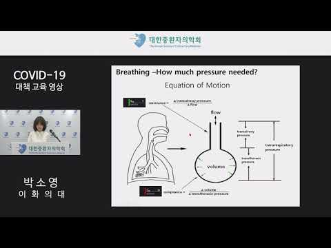 [COVID-19 교육영상]  인공호흡기의 설정