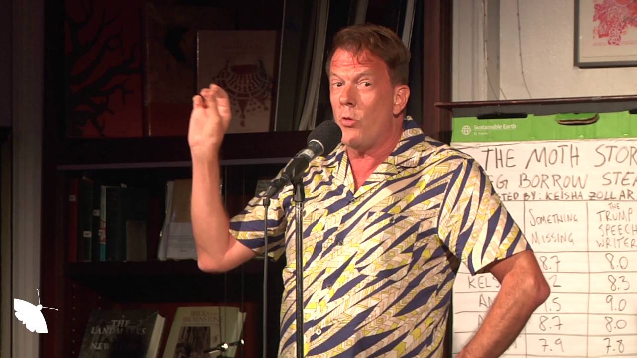Jamie Brickhouse The Moth StorySLAM Winner Beg Borrow Or Steal 8 9 