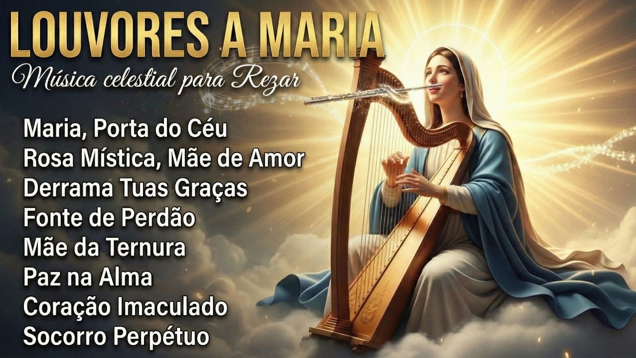 Toque do Céu: Hino Mariano Instrumental com Harpa e Coro Angelical