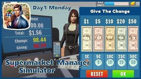 Supermarket Manager Simulator DAY 1 Gameplay | Android/iOS
