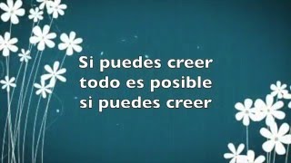 SI PUEDES CREER - LILLY GOODMAN - PISTA (KARAOKE) chords