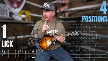 One Lick, Four Positions: Play Mandolin in Any Key!