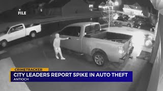 Spike in auto theft reported in Antioch