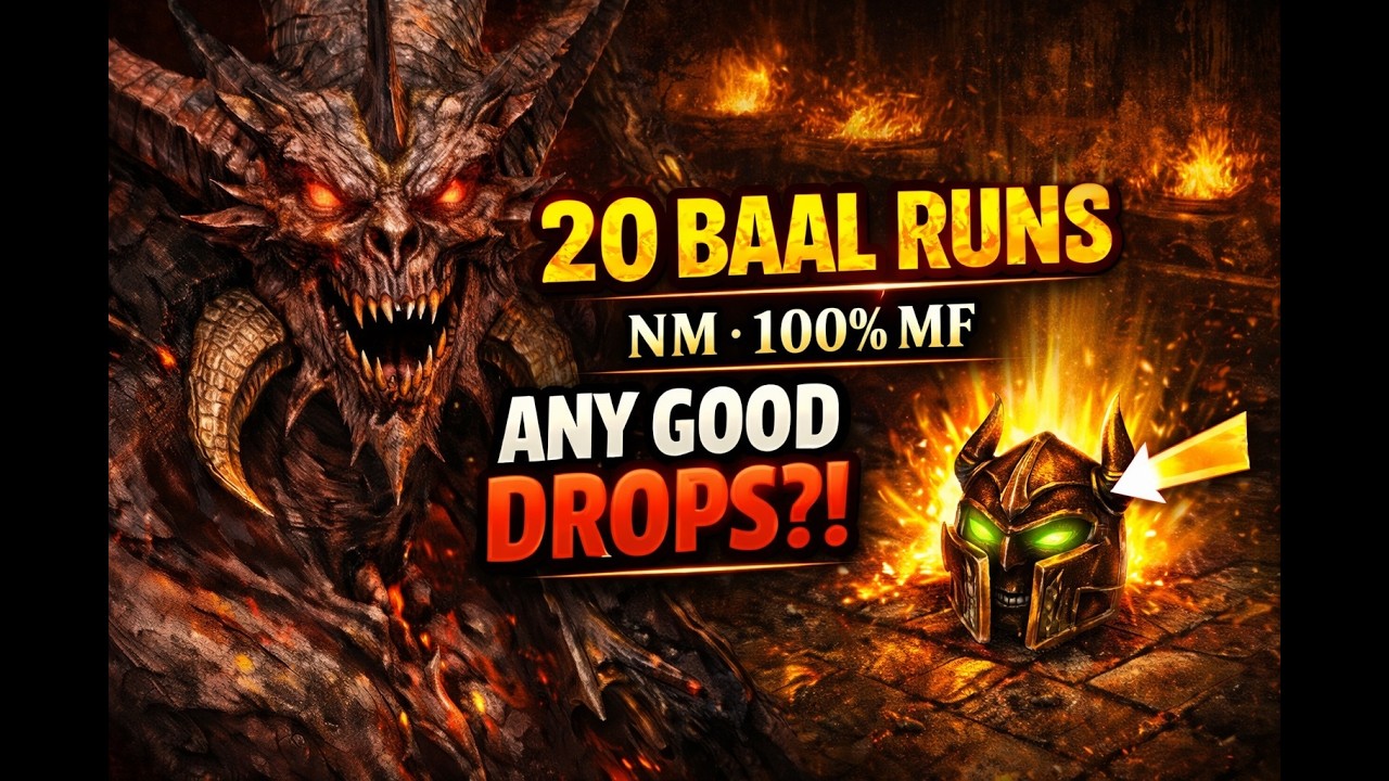 D2R SSF HC Ball NM Runs 20x