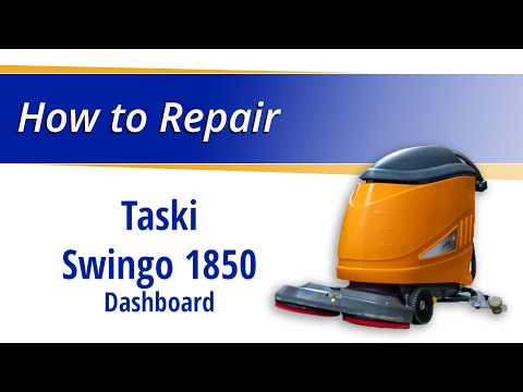 How to Replace the Dashboard on the Taski Swingo 1850 