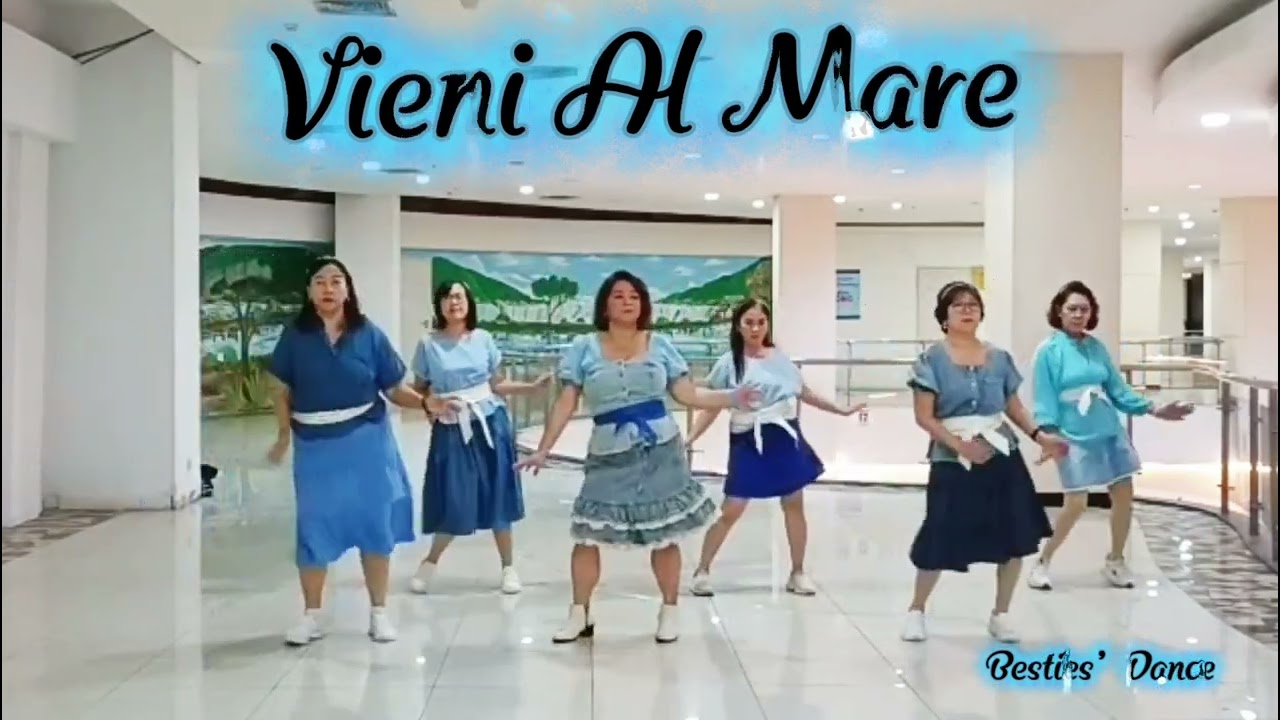 Vieni Al Mare Line Dance /Choreo: Ivonne Verhagen (NL) & Remco Zwijgers (NL)  - September 2025#vieni