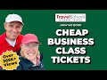 How to book cheap business class tickets without points retirement travel school