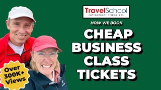 How to Book Cheap BUSINESS CLASS TICKETS without Points!