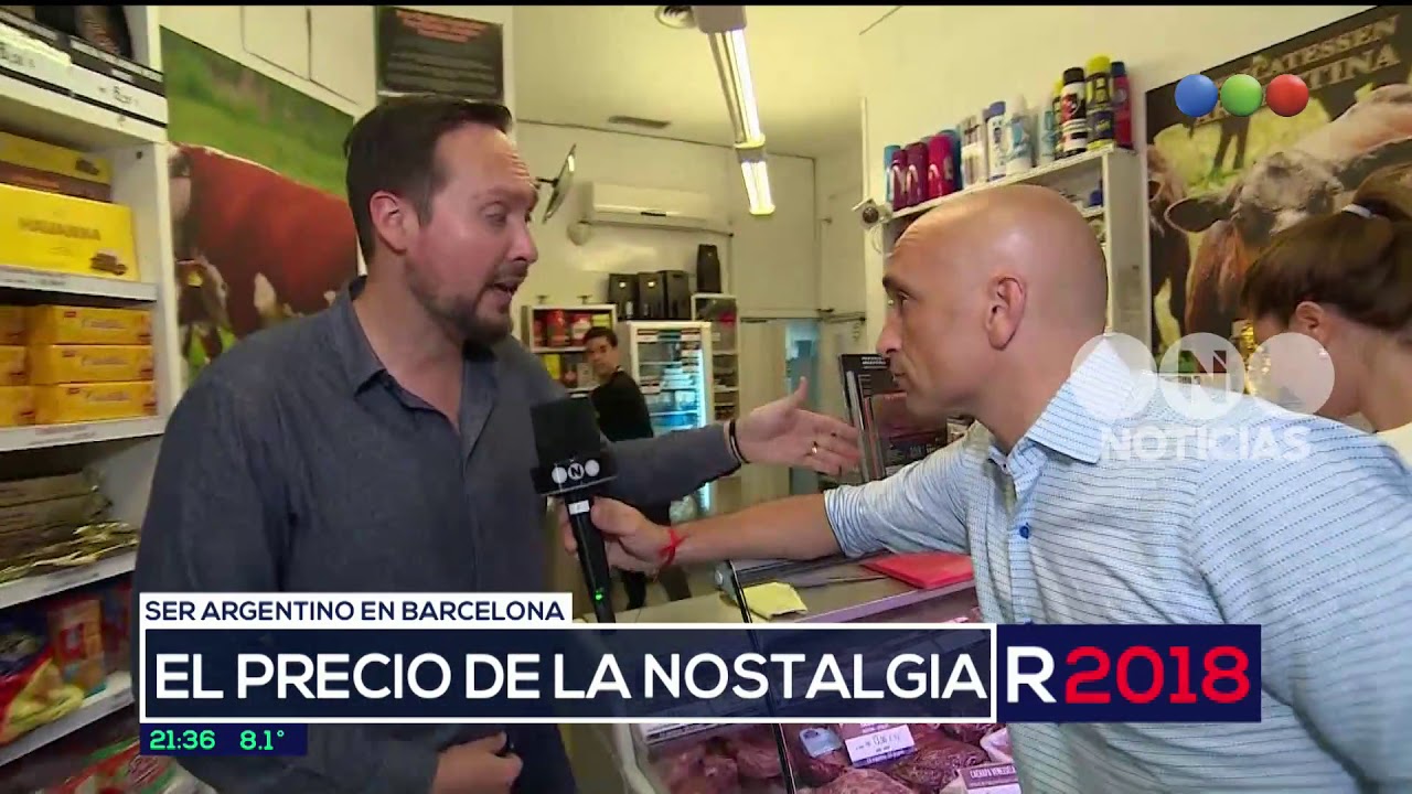 ciudad elmina menu Ser argentino en Barcelona - Telefe Noticias
