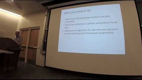 Probabilistic Modeling Fall 2019 Lecture 20