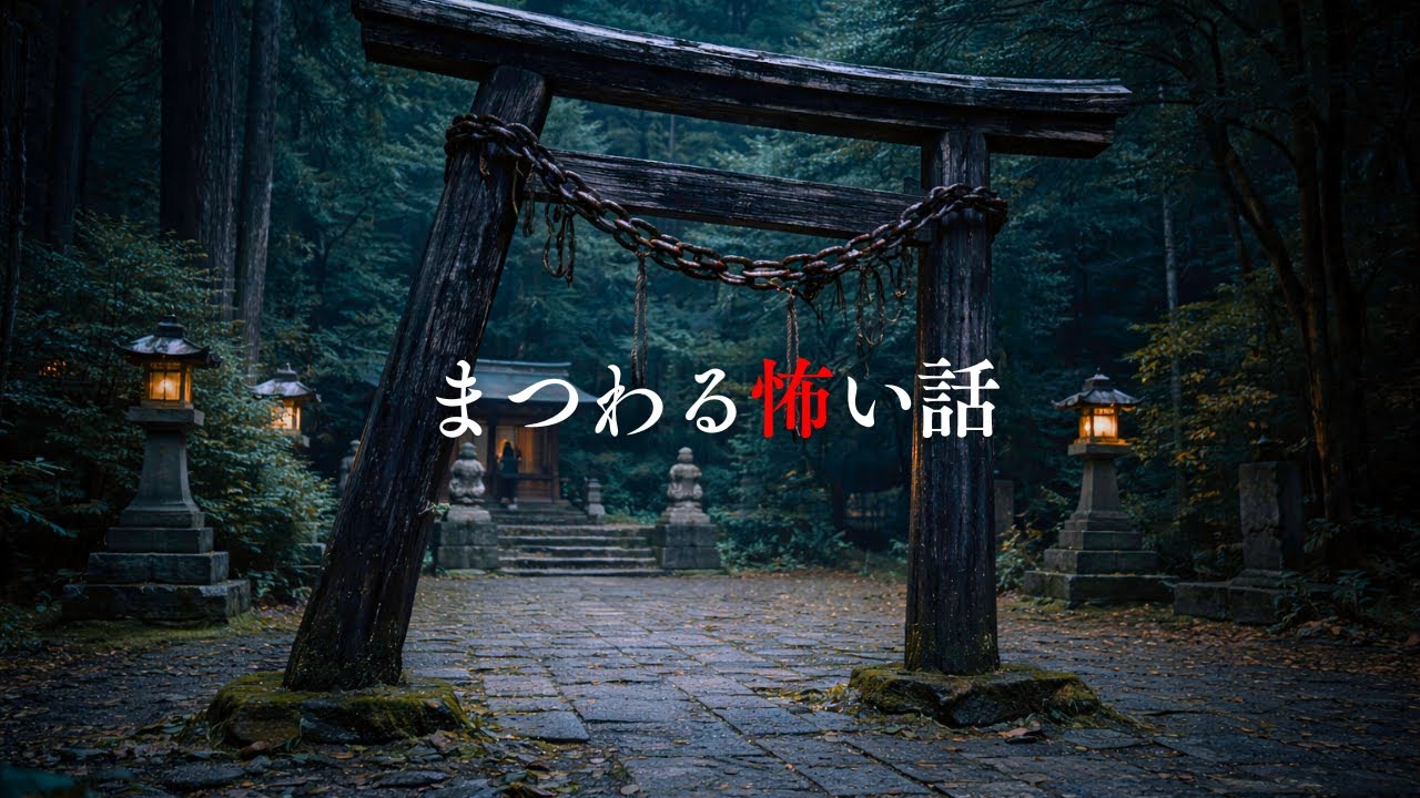 【怪談朗読】逃げてください…　漆黒にまつわる怖い話　千年怪談【語り手】sheep【奇々怪々】【怖い話】【朗読】【ホラー】【心霊】【オカルト】【都市伝説】【作業用】【睡眠用】