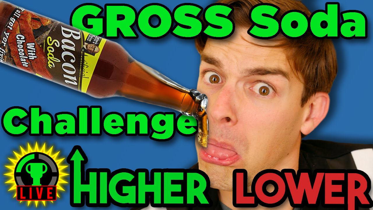 GTLive: Higher or Lower REMATCH! - Gross Soda Challenge - GTLive: Higher or Lower REMATCH! - Gross Soda Challenge