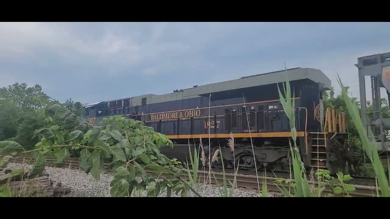 Csx l 108 14 with baltimore ohio leads rosedale maryland youtube