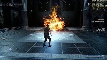 Final Fantasy XV Windows Edition Combat Mechanics Tutorial - Ultra 1080p