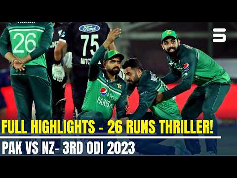 Match Highlights | Imam’s 90 Leads Pak to Victory! | Pakistan vs New Zealand | 1st ODI 2023 | MR1J
