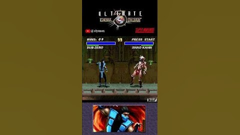 Shao Kahn was too hard in UMK3, so I buffed Sub-Zero instead  #funny #memes #shorts