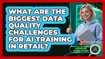 What Are The Biggest Data Quality Challenges For AI Training In Retail?