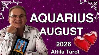 ♒Aquarius August 2026 💖Happily Ever After💖 Love Relationship Tarot Reading