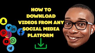 How to download videos from any social media platforms