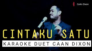 CINTAKU SATU (Gerry Mahesa/Jihan Audy) Karaoke duet cowok || Dangdut Koplo