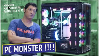 @261 GEDEE BANGET PC NYA !!! rakitan komputer custom water colling dual RTX 3090