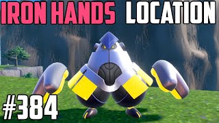 Pokemon Scarlet and Violet Iron Hands Raid build