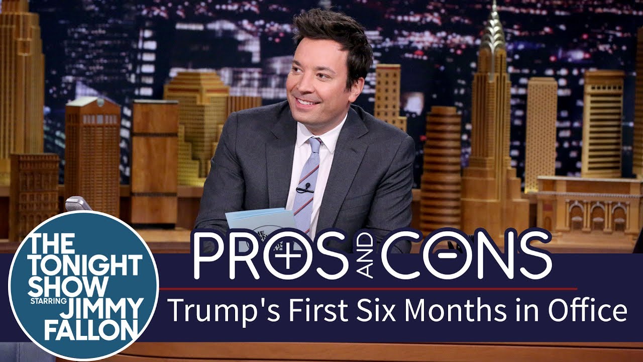 Pros and Cons Trump's First Six Months in Office YouTube