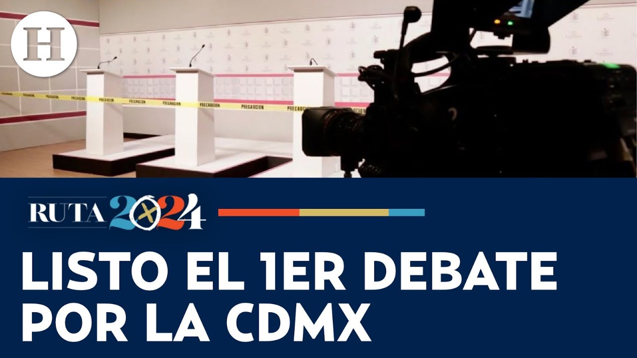 ¡Serán dos temas! Listo el primer debate por la jefatura de gobierno de ...