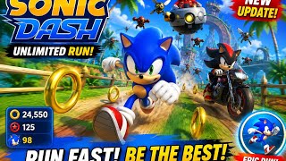 Sonic Dash 2026 Gameplay 🔥 New Update Full Run | No CommentarySonic screenshot 3