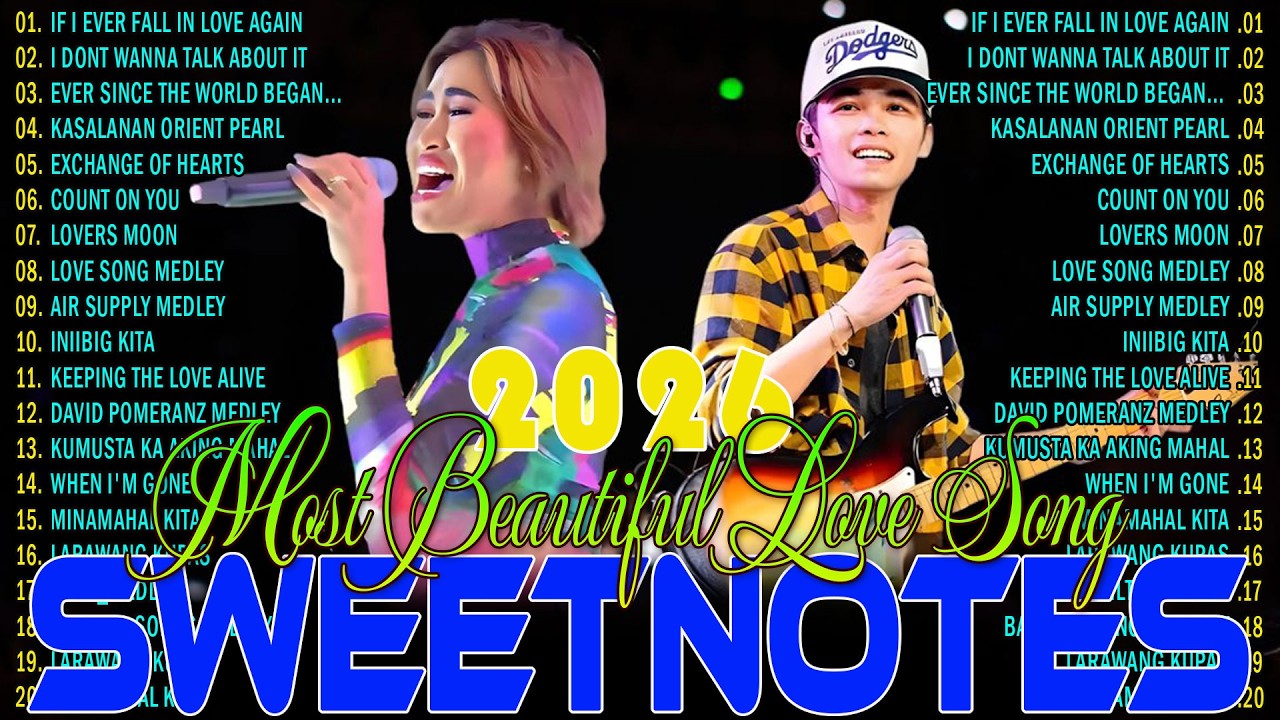 NONSTOP NEW PLAYLIST 2026💖SWEETNOTES MUSIC💖LOVE SONG MEDLEY💖SWEETNOTES LIVE