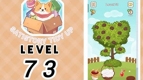 Satistory Tidy Up Level 73 Solution Walkthrough
