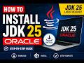 Install Java JDK 25 on Windows